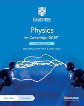 Imagem de CAMBRIDGE IGCSE - PHYSICS COURSEBOOK WITH DIGITAL ACCESS (2 YEARS) - 3ª RD ED
