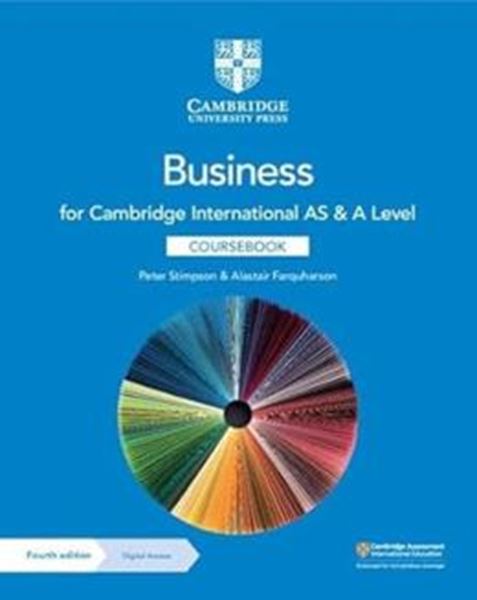Picture of CAMBRIDGE INTERNATIONAL AS & A LEVEL BUSINESS COURSEBOOK WITH DIGITAL ACCESS (2 YEARS) - 4TH ED