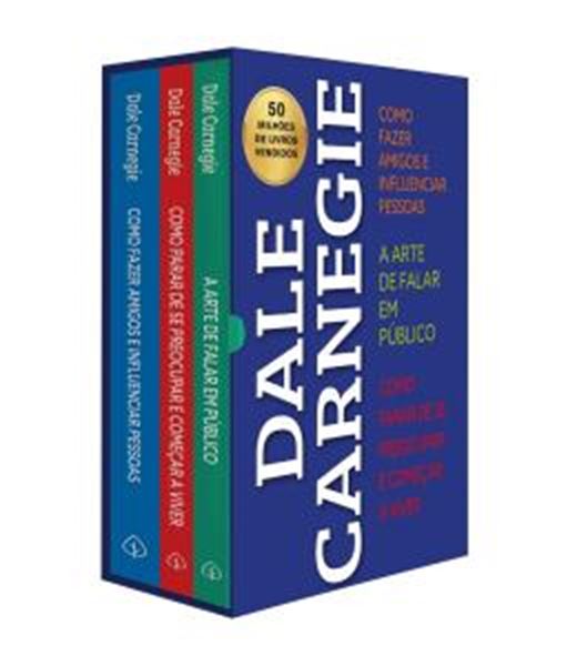 Picture of BOX DALE CARNEGIE - DESENVOLVIMENTO PESSOAL, COMUNICACAO E RELACIONAMENTO - 3 LIVROS CLASSICOS