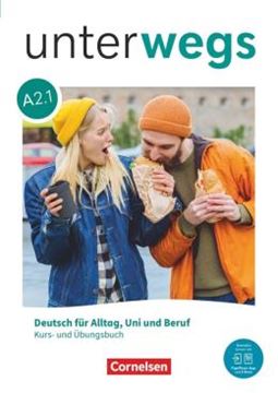 Imagem de UNTERWEGS A2.1 - KURS- UND UBUNGSBUCH INKL. E-BOOK UND PAGEPLAYER-APP